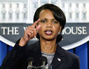 Secretary of State Condoleezza Rice 