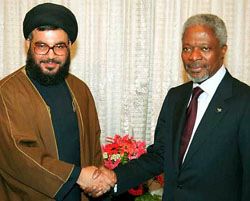 Nasrallah and Annan