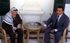 Mubarak and Arafat