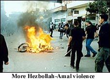 Hezbollah-Amal violence