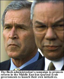 Bush and Powell