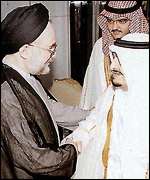 Khatami and Saudi King Fahd